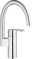 Virtuvės maišytuvas - Chromas - Aukštas snapelis - GROHE Wave Cosmopolitan - 32449001