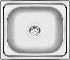 Virtuvinė plautuvė Deante Doppio ZEN 0103, satin