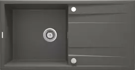 Deante granitinė virtuvinė plautuvė Deante Eridan ZQE T713, Anthracite