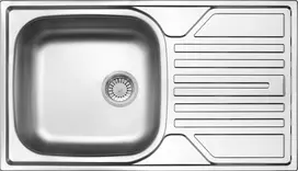 Virtuvinė plautuvė Deante Legato ZEL 0113, satin