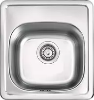 Virtuvinė plautuvė Deante Mercato ZHM 0100, satin