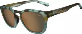 TIFOSI SMIRK POLARIZED akiniai matinis mėlynas vėžlys (1 stiklas Rudas 15,4% šviesos pralaidumas) (NAUJIENA)