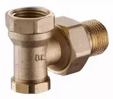 KFA Kampinis radiatoriaus vožtuvas 1/2" 751-100-07