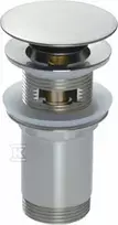 Deante Click-Clack dangtelis praustuvui ar bidė universalus, NHC_F10U, Brushed steel