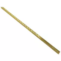 Dušo profilis, auksinis, nerūdijančio plieno, dešininis, 1,2 m