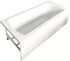 Akrilo vonia 1700 x 750 su sienelėmis (180060)