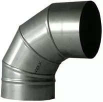 Kaminų alkūnė WADEX 116, D200 mm 90°