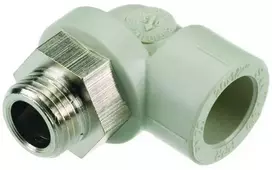 Sanitas Alkūnė 25.2020 PPR, 20 mm x1/2″ išorinis sriegis