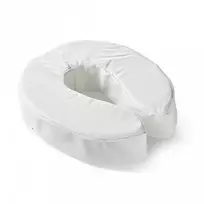 Sundo Tualeto Sėdynės Paminkštinimas - Minkštas 5cm Baltas