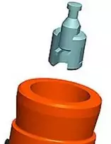Danfoss adapteris VRG (jaunais)