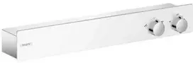 Hansgrohe dušas termostata ShowerTablet Select 600 virsapmetuma daļa, balts/hroms