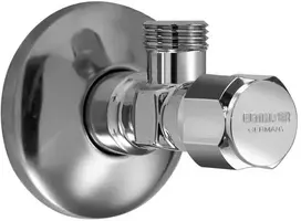 BENKISER Kampinis ventilis, 1/2″x3/8″ išor. sriegis, be veržlės