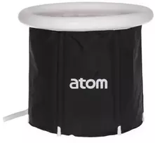 Atom Ledo vonia su dangčiu 75x75 cm