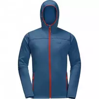 JackWolfskin Džemperis vyrams JACK WOLFSKIN HORIZON HOODED mėlynas