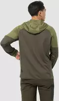 JackWolfskin Džemperis vyrams Jack Wolfskin HYDRO III JKT žalia