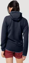 JackWolfskin Džemperis moterims Jack Wolfskin Modesto Hooded JKT mėlynas