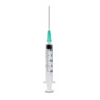 Syringe Pic 2,5ml 0,8X40mm švirkštai 100 Uvnt