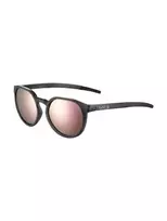 BOLLE MERIT Juodas Crystal Matte/Brown Rožinė Polarized saulės akiniai