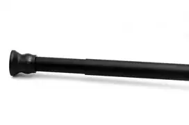 Vonios karnizas RIDDER WIEN 55111, 700–1150×25 mm, juodas