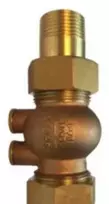 Watts Industries Nordic AB Atbulinis vožtuvas 223D 2'' - Socla žalvaris - reguliuojamas srieginėmis jungtimis