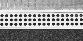 UNIDRAIN Classic grotelės 1 tiesios 1200 mm nerūdijančio plieno trapo jungties