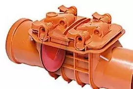 Import Atbulinis vožtuvas 110 mm - Staufix modelis 71 su 1 atvartu