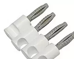 Vola Rankšluosčių kabliukas, baltas, 4 vnt., S - tk T17 F18