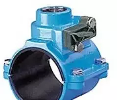 Induflow Sriegimo spaustukas 75 mm x 1 - 5310. su skląsčiu. A4 varžtai. Haku