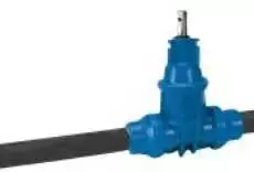 40 mm jungiamasis vožtuvas. POM - PN16. Su PE100-SDR11 kojelėmis. AVK