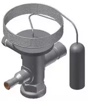 Danfoss TUAE, R134a/R513A – termostatinis išsiplėtimo vožtuvas, 1/4'', ODF, 1/2'', ODF