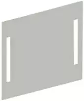 Laufen_Nordi Laufen „Arte“ veidrodis su LED apšvietimu, 90 x 65 cm dydžio