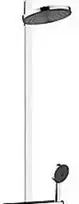Hansgrohe „Pulsify 260“ 2 srovės dušo sistema su termostatu „ShowerTablet Select 400“, chromuota