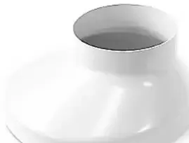 Plastmo As Plastmo šulinio apykaklė Balta 75 - Ø150mm
