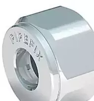Broen Veržlė 1/2 x 8 mm, chromuota - šakutė.
