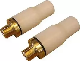 Hansgrohe apsauga nuo nuotėkio 1/2 colio, 2 dalių komplekte – galima derinti su išorine ir įmontuota dalimi