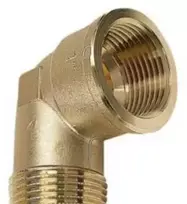 Sanha PURAFIT kampas 2 m f/np. 90° - silicio bronza. Be švino.
