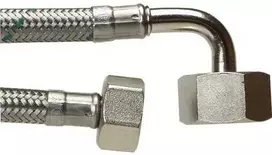 NEOPERL „Neoflex®SPX“ žarna, 3/4 colio alkūnė, 1/2 colio vidinė, 1500 mm, šaltas/karštas buitinis vanduo
