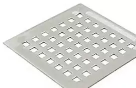 Blucher metalinės grotelės 140x140 mm be skylės varžtui
