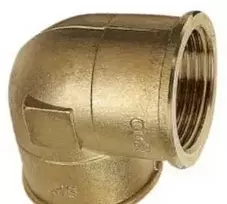 Sanha PURAFIT kampas 1,1/4 mf/mf 90° - silicio bronza. Be švino.