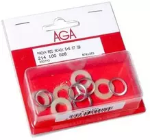 Aga Butelio tarpinė AC/OX nailonas/aliuminis 2x5 vnt.