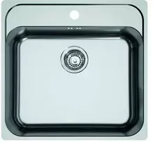 Franke Plieninė kriauklė su galine plokšte SRX 210-50 TL