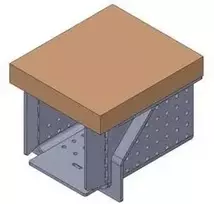 Woody Degiklio grotelės 10kw U tipo su skalūnu