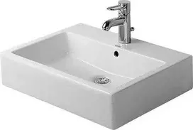 Duravit Vero praustuvas, baldinis praustuvas, viršuje montuojama plautuvė, keraminė, balta, 600 mm