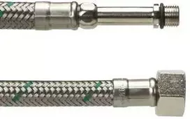 Neoperl Nordic As Jungiamoji veržlė „Conn.Sl Spx x3/8“, 500 m, M10 ilgio. „Softpex“ nerūdijančio plieno pintas DN8