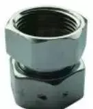 Eurotech Srieginė jungtis 1/2'x3/4' - DN15, su tarpine ir sandarinimo anga. Chromuotas.