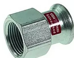 Aalberts integrated piping systemsBV VSH ovg. 22 mm x 3/4'' vid. - M-vamzdžio XPress FZ presas