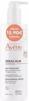 Avene Xeracalm maitininantis Moisturising Milk drėkinantis kūno losjonas, 400 ml