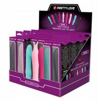 Pretty Love Mini Vibrator 10 Funkcijų - Daugiaspalvis Silikoninis