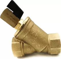 Top-Therm PUSIAUSVYRAI Lenkimo filtras su magnetu ir 1 "TOP-TERM R1020S06 drenažo vožtuvas