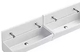 Villeroy & Boch VB plovimo monalas - baltas ugniai atsparus molis 1000 mm